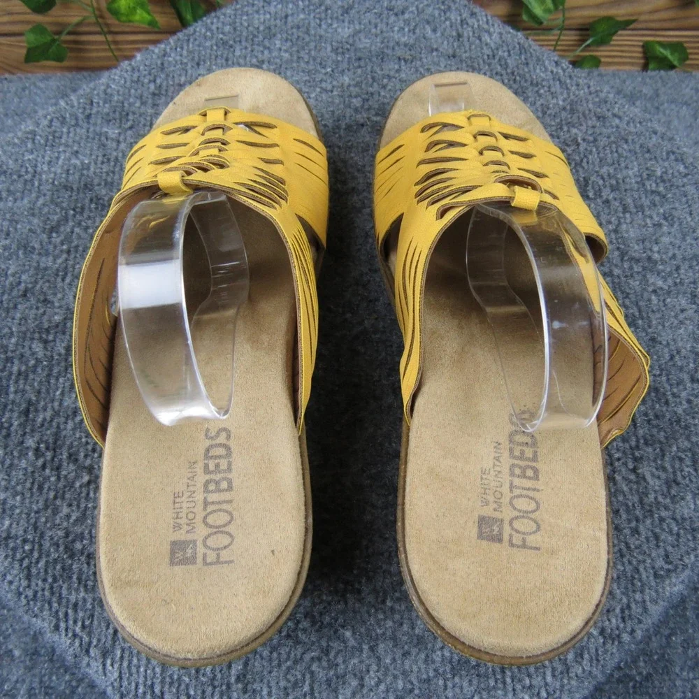 White Mountain Footbeds shape white shipping